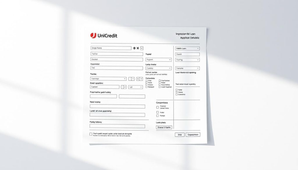 žádost o půjčku UniCredit Czech Republic